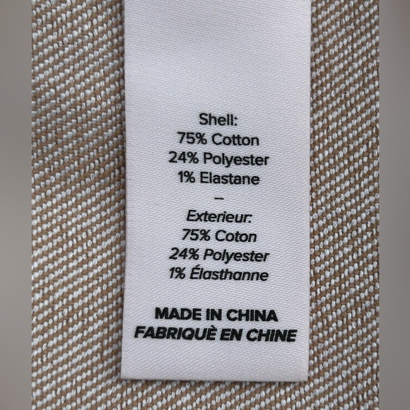 Cinq à Sept Azure Long Wide Leg Jeans Pants in Sahara Tan Trousers Size 6 - Picture 12 of 16